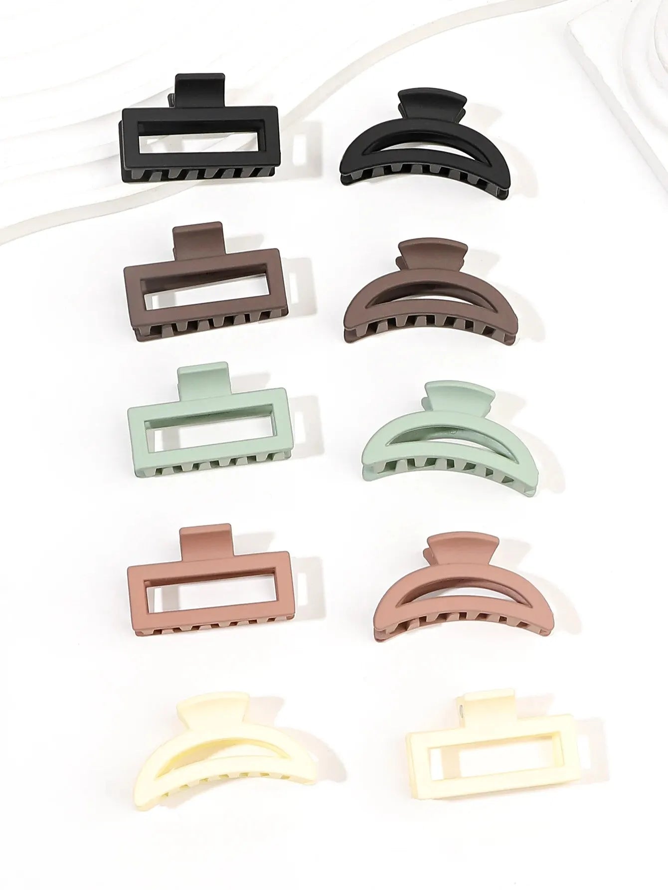 10/20Pcs Small Hair Claw Clips for Women Girls,Mini Tiny Hair Pins Hair Accessories for Thin Thick Medium Fine Hair